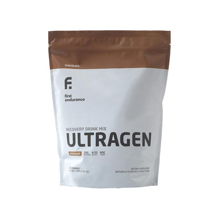 1st Endurance Ultragen Recovery Drink Powder, Chocolate, 15 servings