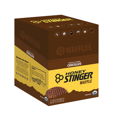 Honey Stinger Waffles, Chocolate, 12pcs