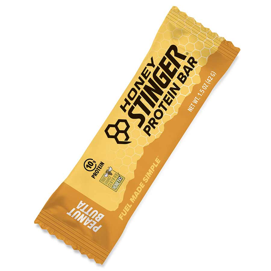 Honey Stinger Protein Bars, 10G Protein - Peanut Butta Box of 15 Bars