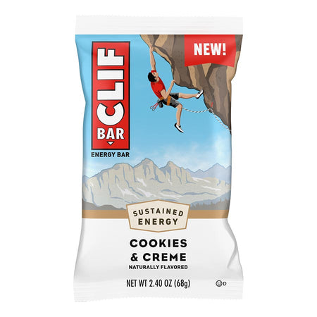 Clif, Clif Bars, Bars, Cookies & Cream, 12pcs