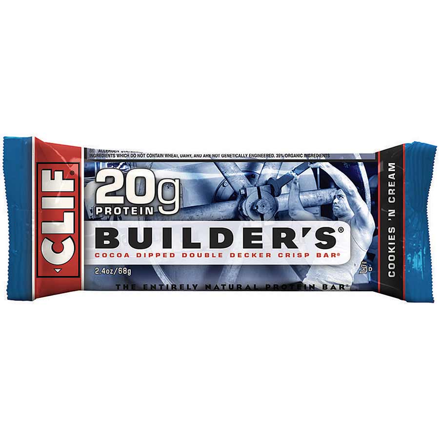 Clif Builder's Bar, Cookies 'N Cream, 12pcs