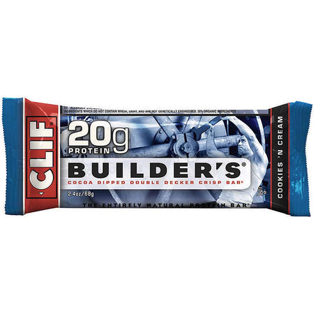 Clif Builder's Bar, Cookies 'N Cream, 12pcs