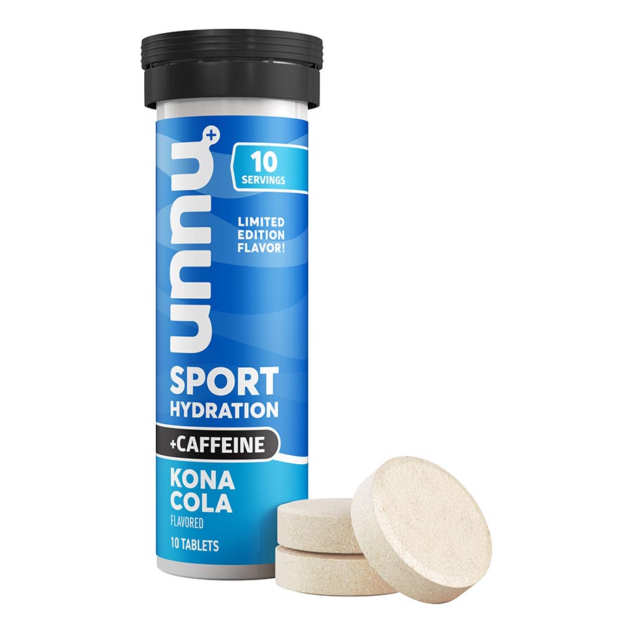 Nuun Sport w/ Caffeine TabletsKona Cola, Box of 8, 10 servings, 8pcs 