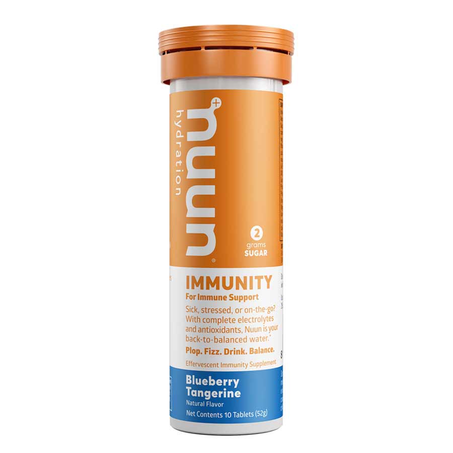 Nuun Immunity Tablets, Blueberry/tangerine, Box of 8, 10 servings