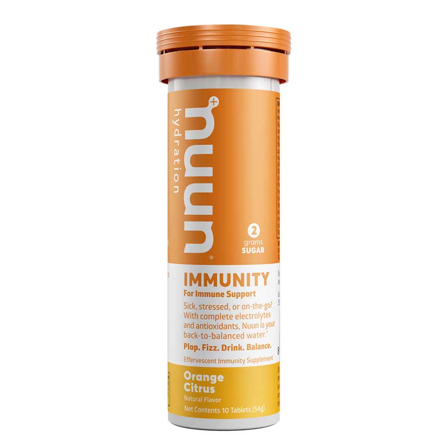 Nuun Immunity Tablets, Orange, Box of 8, 10 servings