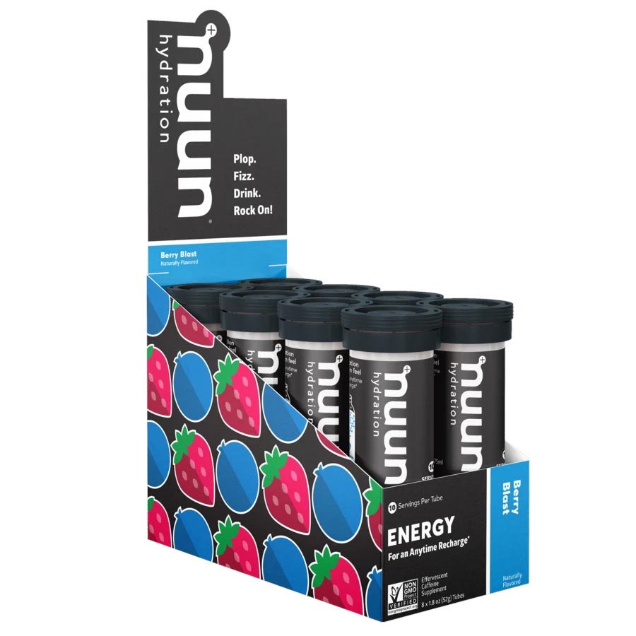 Nuun Energy Tablets, Berry Blast, 8 servings