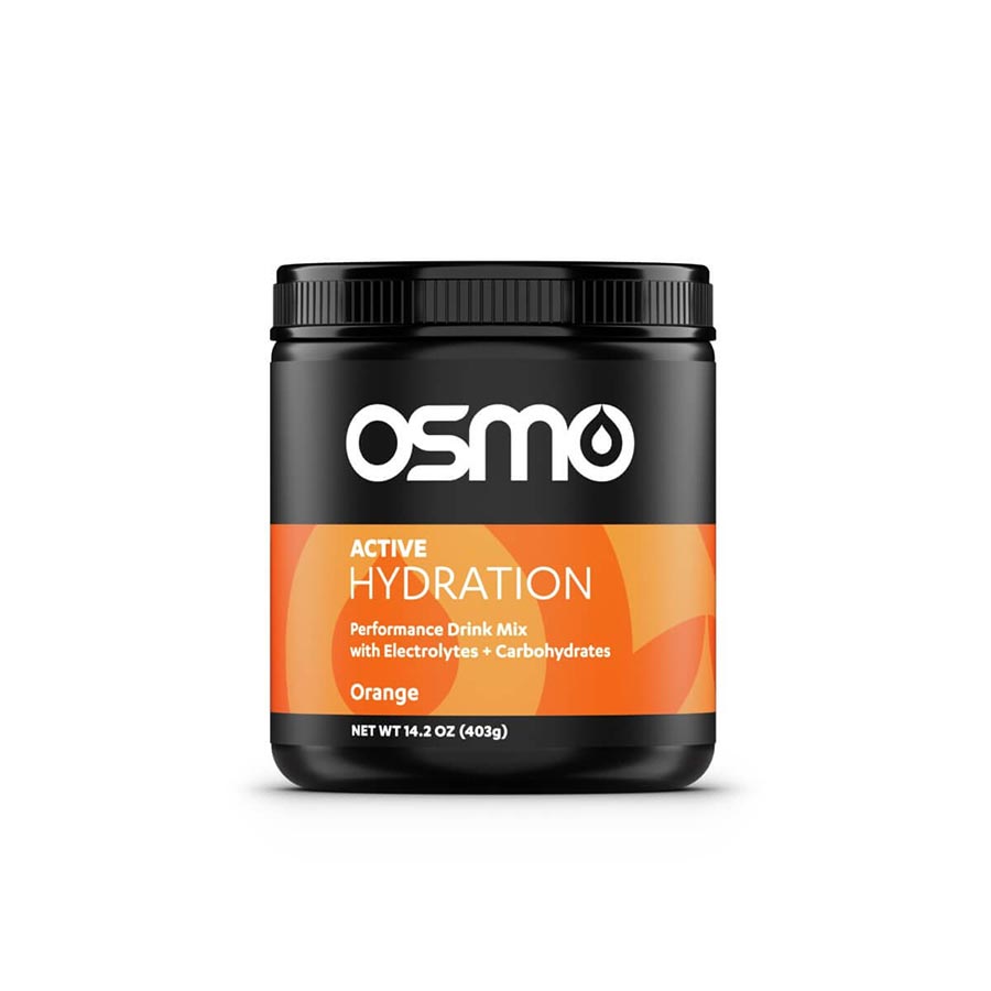 Osmo Nutrition Active Hydration Drink Mix, Orange, Jar, 20 servings