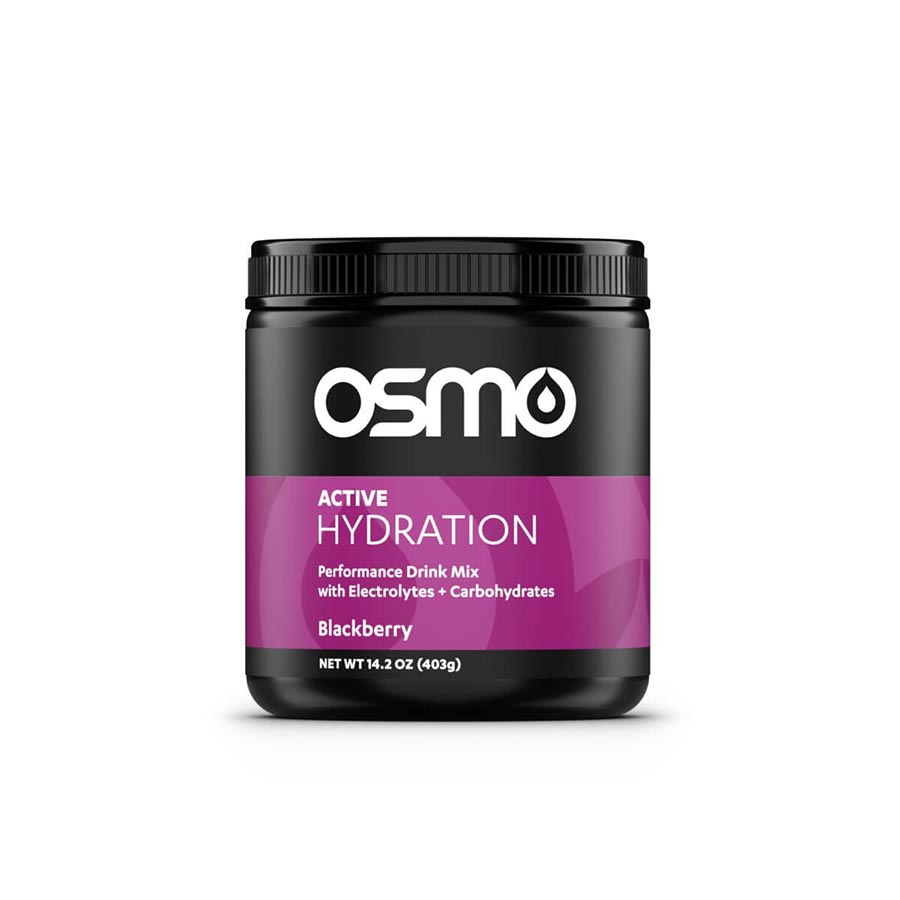 Osmo Nutrition Active Hydration Drink Mix, Blackberry, Jar, 20 servings