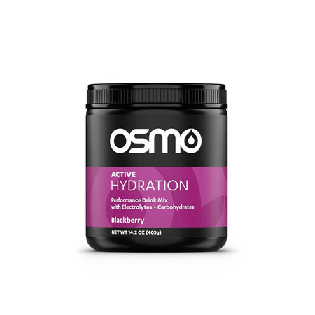 Osmo Nutrition Active Hydration Drink Mix, Blackberry, Jar, 20 servings