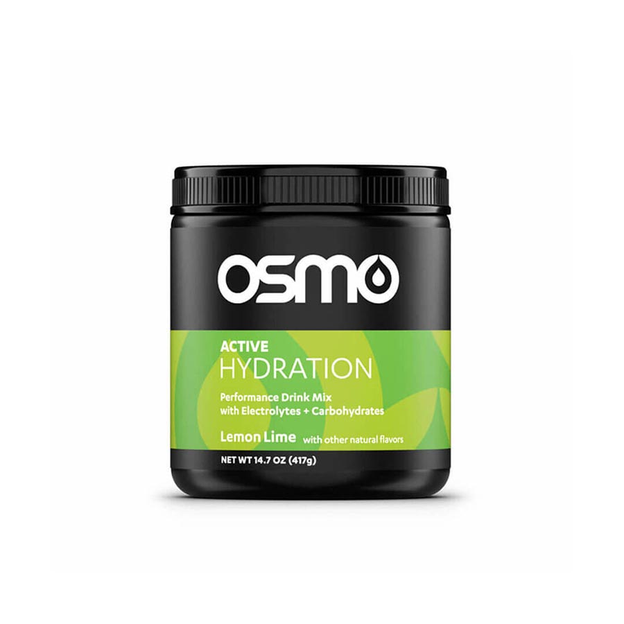 Osmo Nutrition Active Hydration Drink Mix, Lemon Lime, Jar, 20 servings