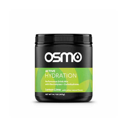 Osmo Nutrition Active Hydration Drink Mix, Lemon Lime, Jar, 20 servings