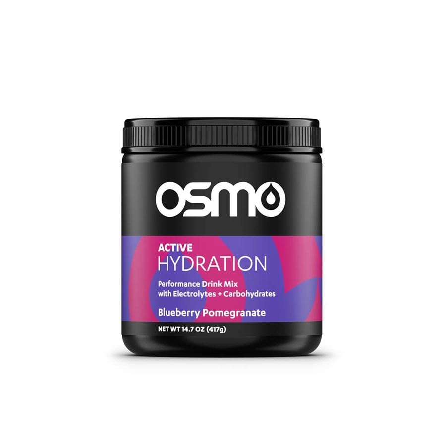 Osmo Nutrition Active Hydration Drink Mix, Blueberry/Pomegranate, Jar, 20 servings