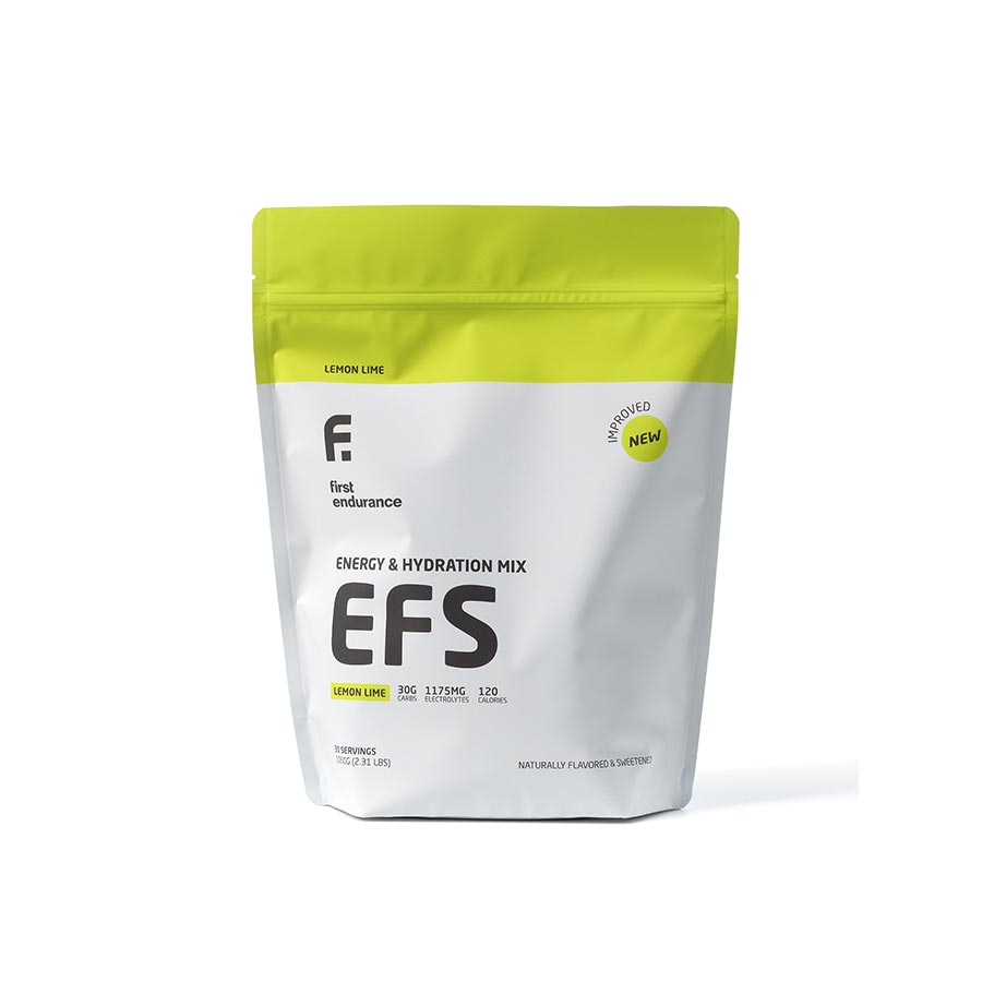 1st Endurance EFS Energy & Hydration Mix, Lemon/Lime, Pouch, 30 servings