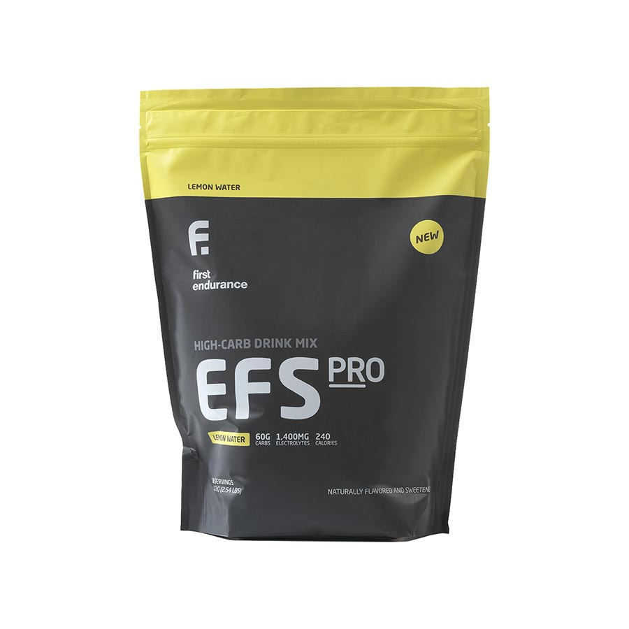 1st Endurance EFS Pro High Carb Fuel & Hydration Mix, Lemon, Pouch, 18 servings