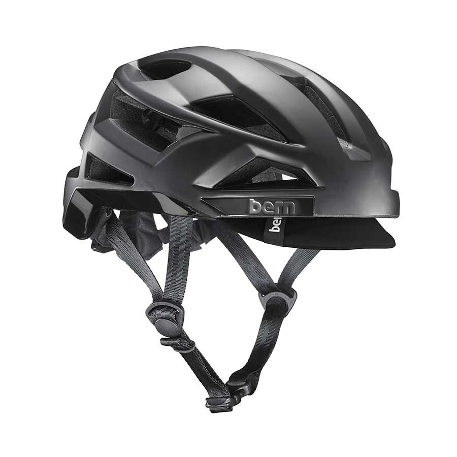 Bern FL-1 Pave Bike Helmet, Matt Black, S, 52 - 55.5cm