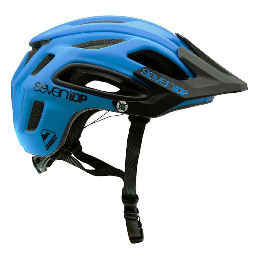 7iDP M2 MTB Helmet, Matt Cobalt Blue/Black, XSS, 52 - 55cm