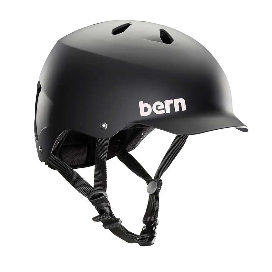 Bern Watts 2.0 MIPS Bike Helmet, Matte Black, M, 55.5 - 59cm