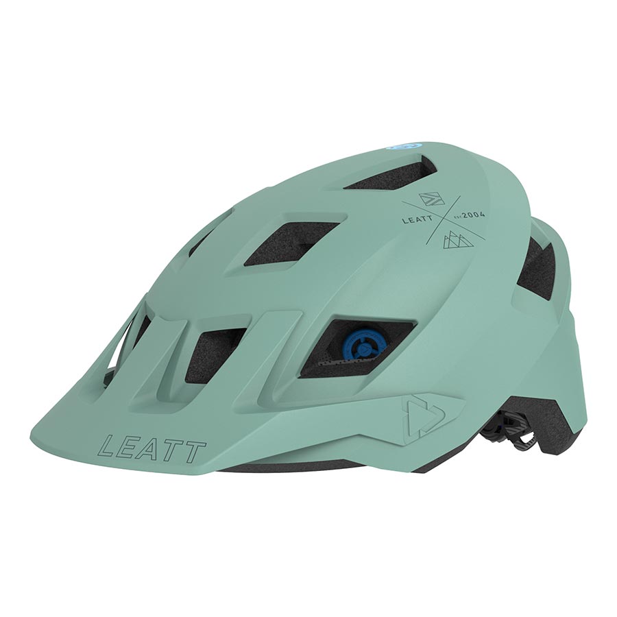 Leatt MTB AllMtn 1.0 Women Mountain Bike Helmet, Pistachio, L, 59-63cm