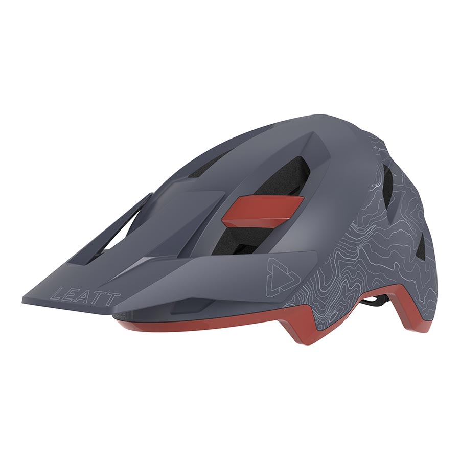 Leatt MTB AllMtn 3.0 Men Mountain Bike Helmet, Shadow, S, 51-55cm