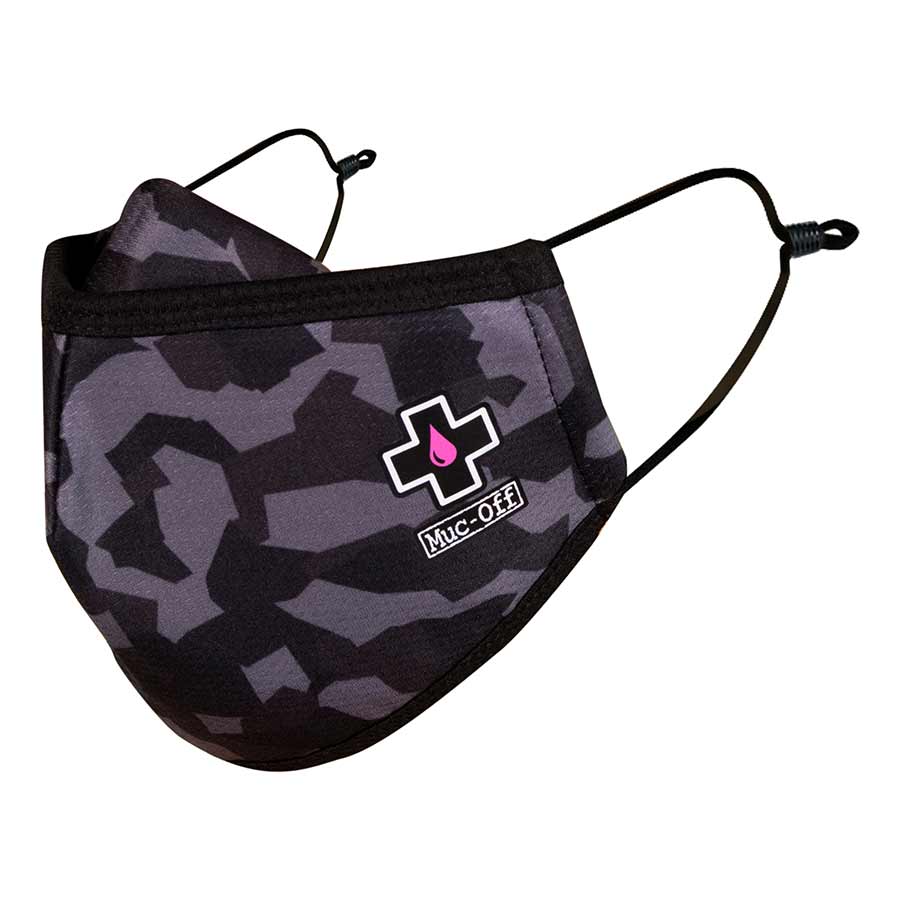 Muc-Off Reusable Face Mask, Urban Camo, L