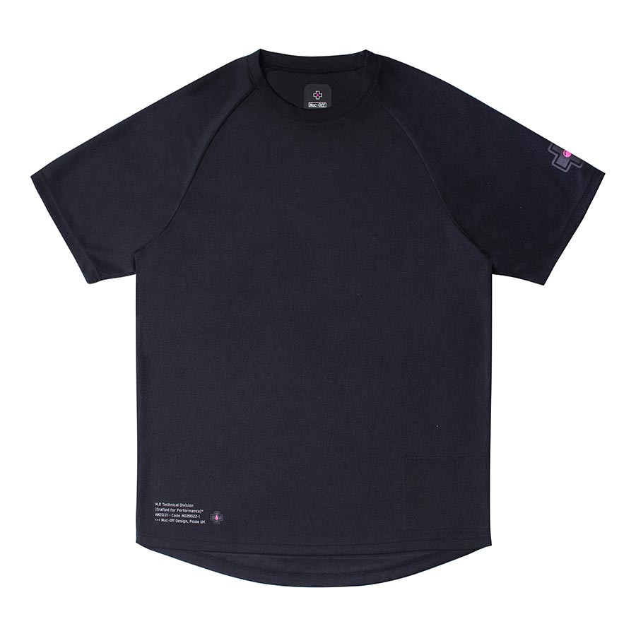 Muc-Off Riders Short Sleeve Jersey, Black, L