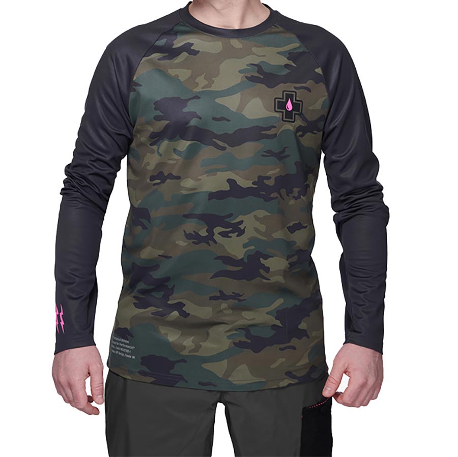 Muc-Off Premium Riders Long Sleeve Jersey, L