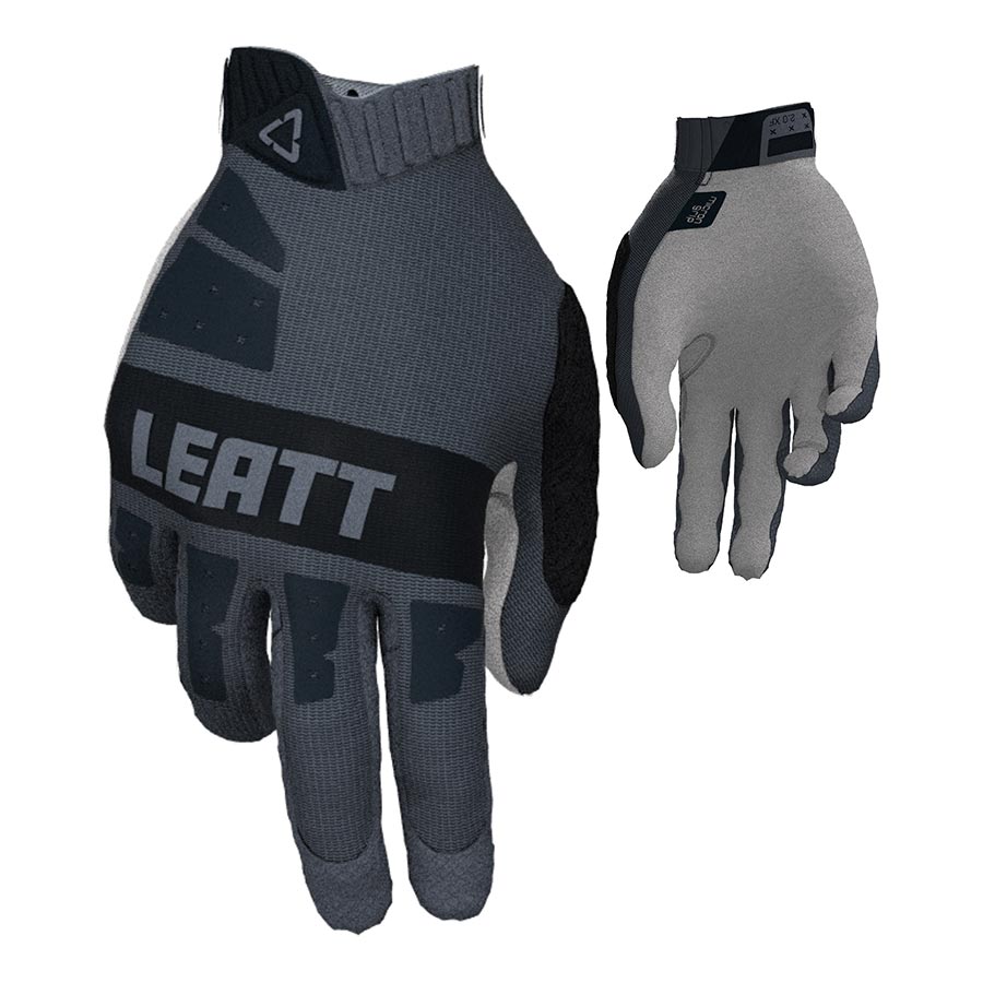 Leatt MTB 2.0 X-Flow Men Full Finger Gloves, Stealth, S