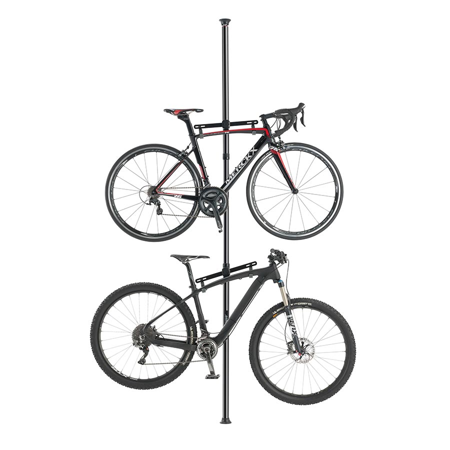 Minoura Bike Tower 25D Floor Stand, Bikes: 2, On the wall