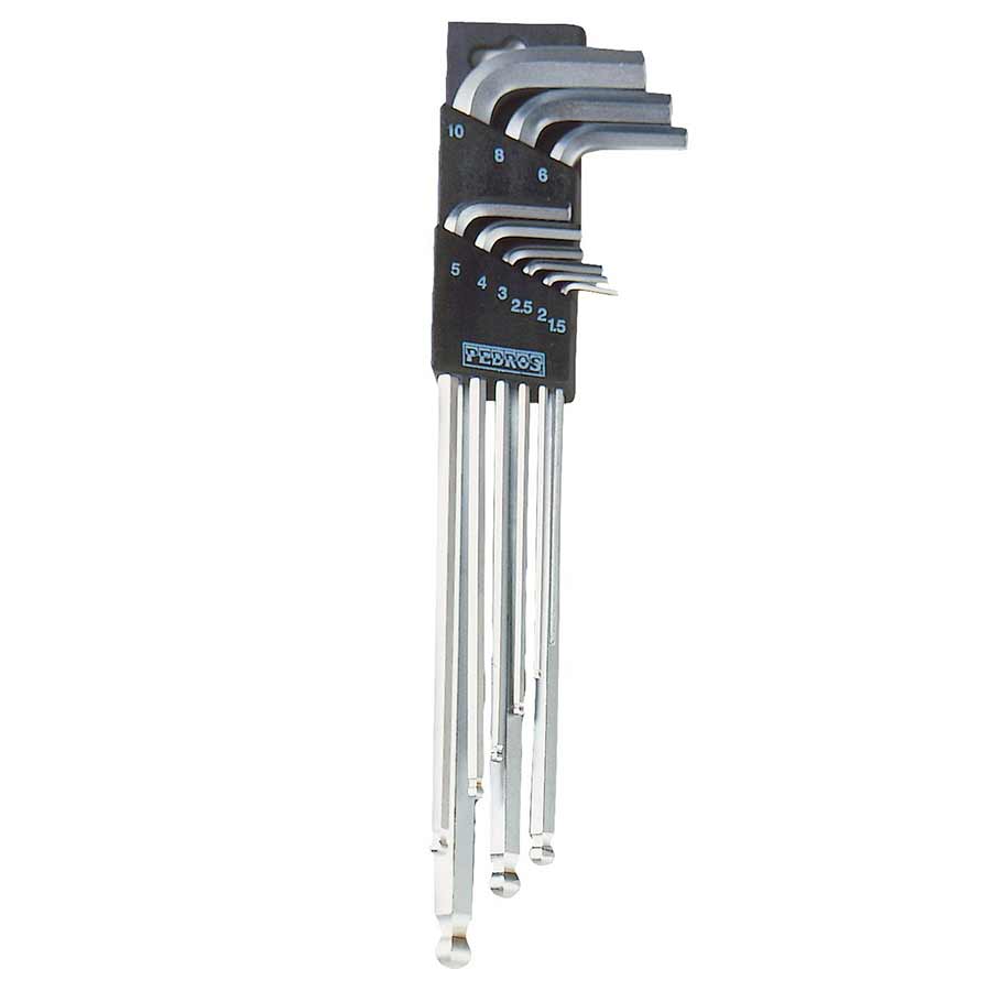 Pedros L Hex Wrench Set, Set of 9