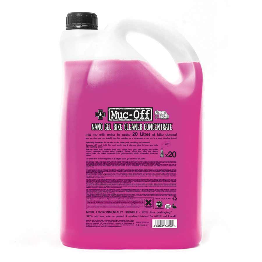 Muc-Off Nano-Tech Gel Concentrated Bike Wash, 5L