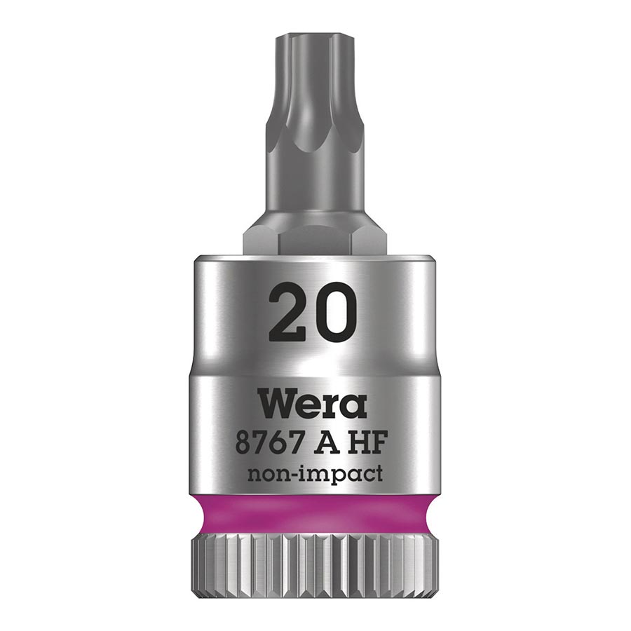 Wera 8767A HF TORX Zyklop Bit Socket, 20 x 28mm with HF