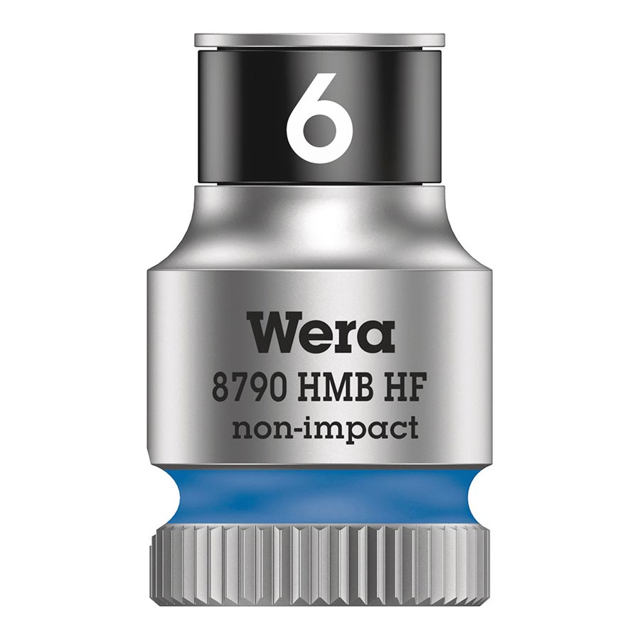 Wera 8790 HMB HF Zyklop Socket, 6.0mm Socket with HF