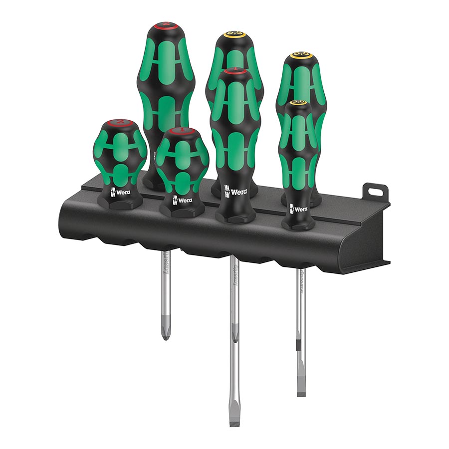 Wera 300/7 Kraftform & Stubby Set, Screwdriver, Set