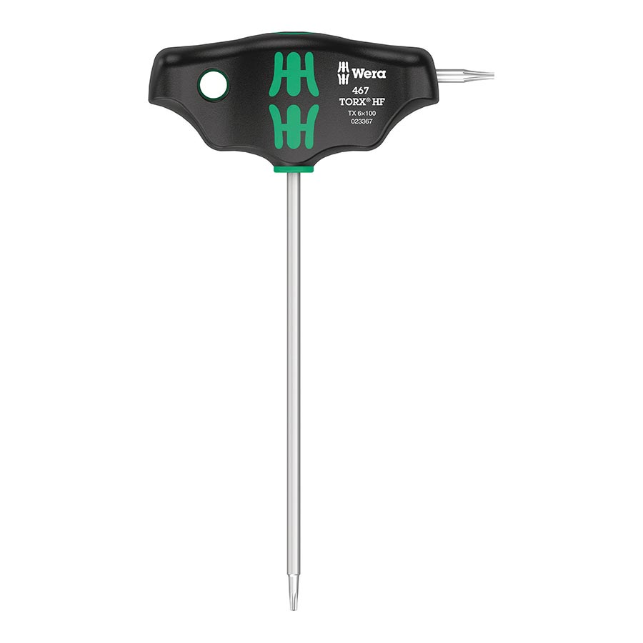 Wera 467 T-handle Torx Wrench, 6 x100mm With HF