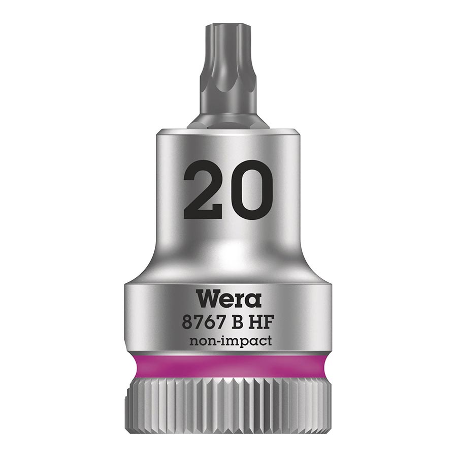 Wera 8767B HF TORX Zyklop Bit Socket, 20 x 35mm with HF