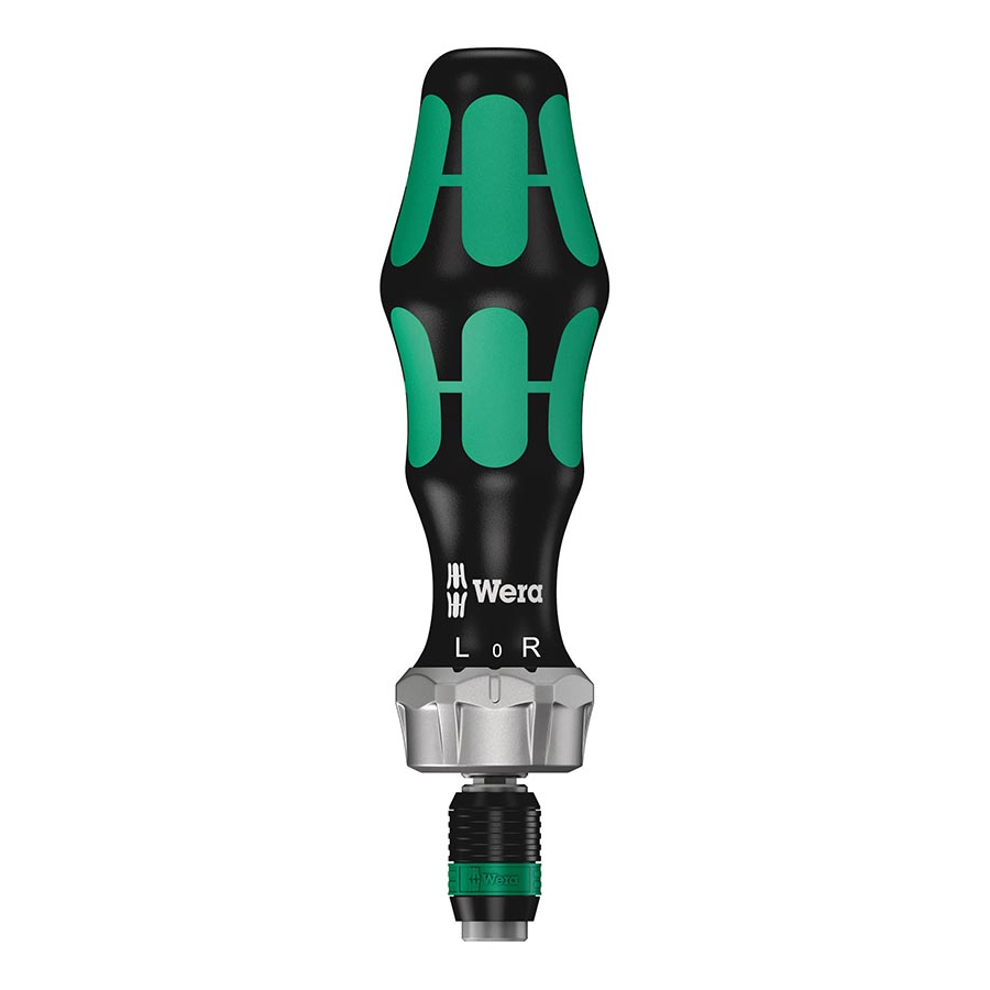 Wera 816 RA Ratchet, Screwdriver, 1/4'' Hex Rapidator with L-R Ratchet