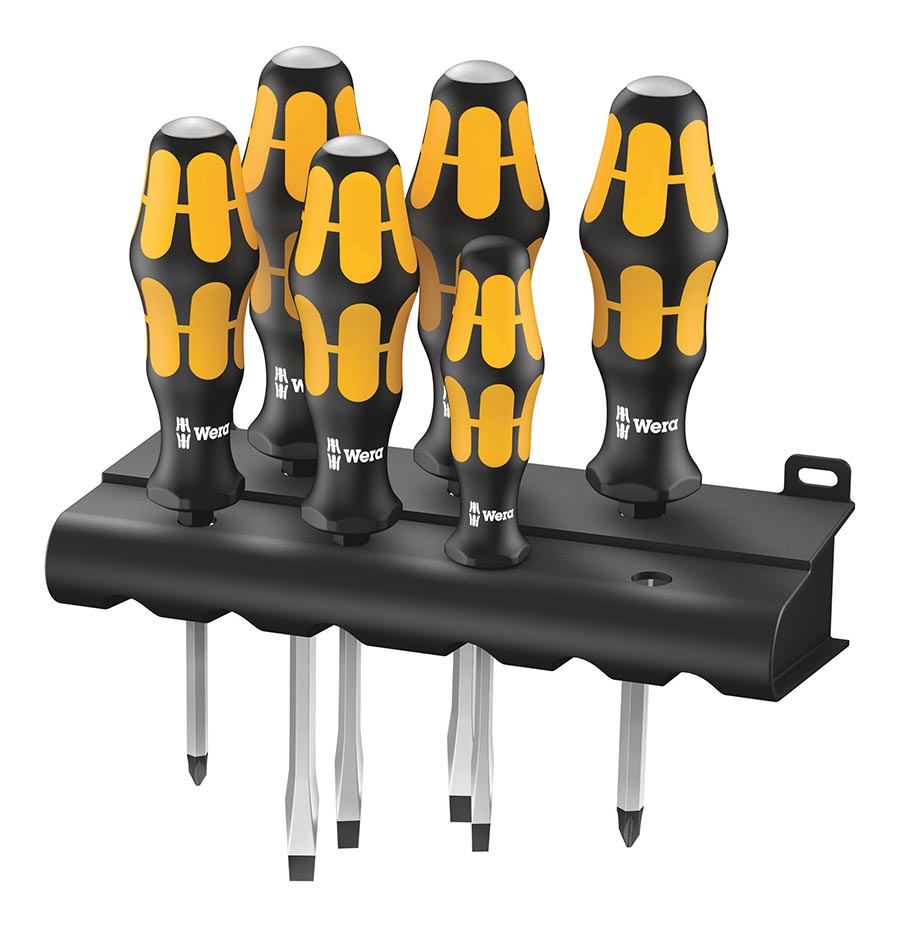 Wera 932/6 Chisel/Screwdriver Set