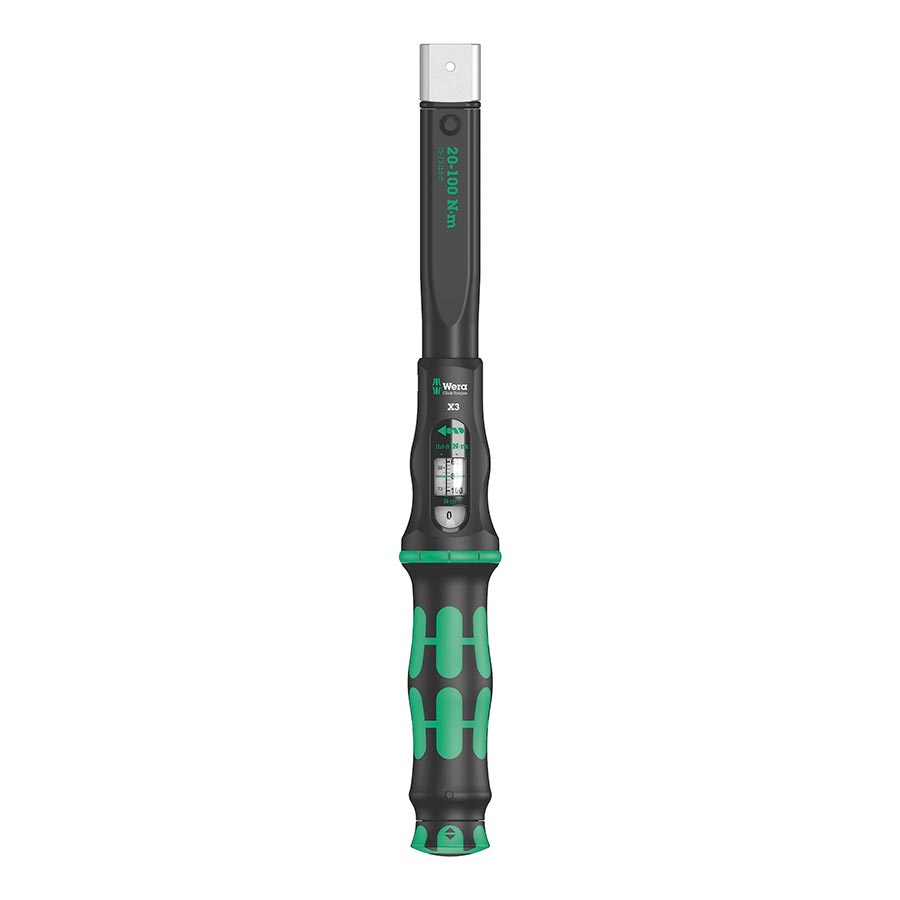 Wera Click-Torque X3 Wrench Attachment, Wrench, 20-100Nm