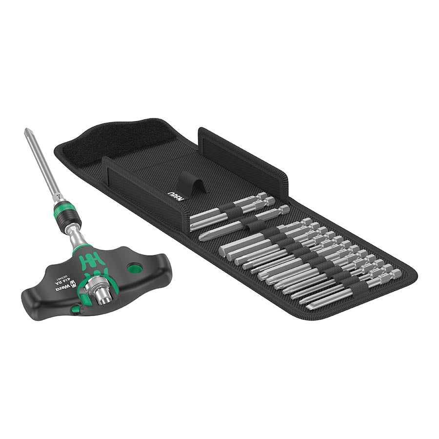 Wera Kraftform Kompakt 400 RA Tool Set, Ratcheting action L and R, Kit