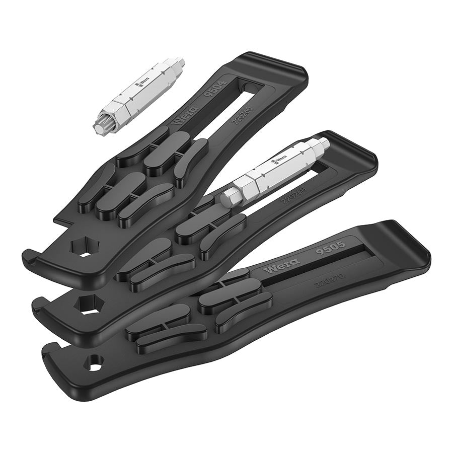 Wera Bicycle Set 15, Multi-Tools, Number of Tools: 8, Hex: 2.5, 3, 4, 5, 6mm Torx: 25 Valve core tools, Set