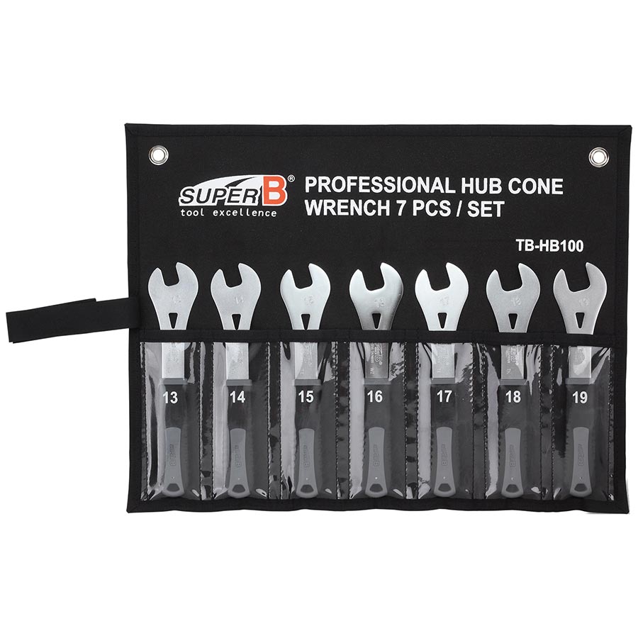 Super B TB-HB100 Wrench Set, 13mm, 14mm, 15mm, 16mm, 17mm, 18mm, 19mm