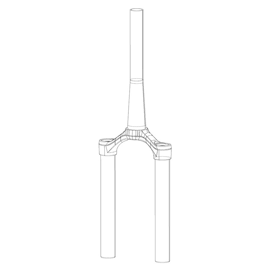 RockShox Fork CSU SIDB/RBA 2927+ 51 TPR BLK, 11.4018.008.407