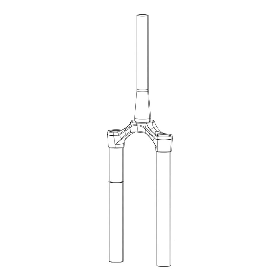 RockShox Fork CSU Pike DPA 2927+ 51 DF BLK, 11.4018.008.431