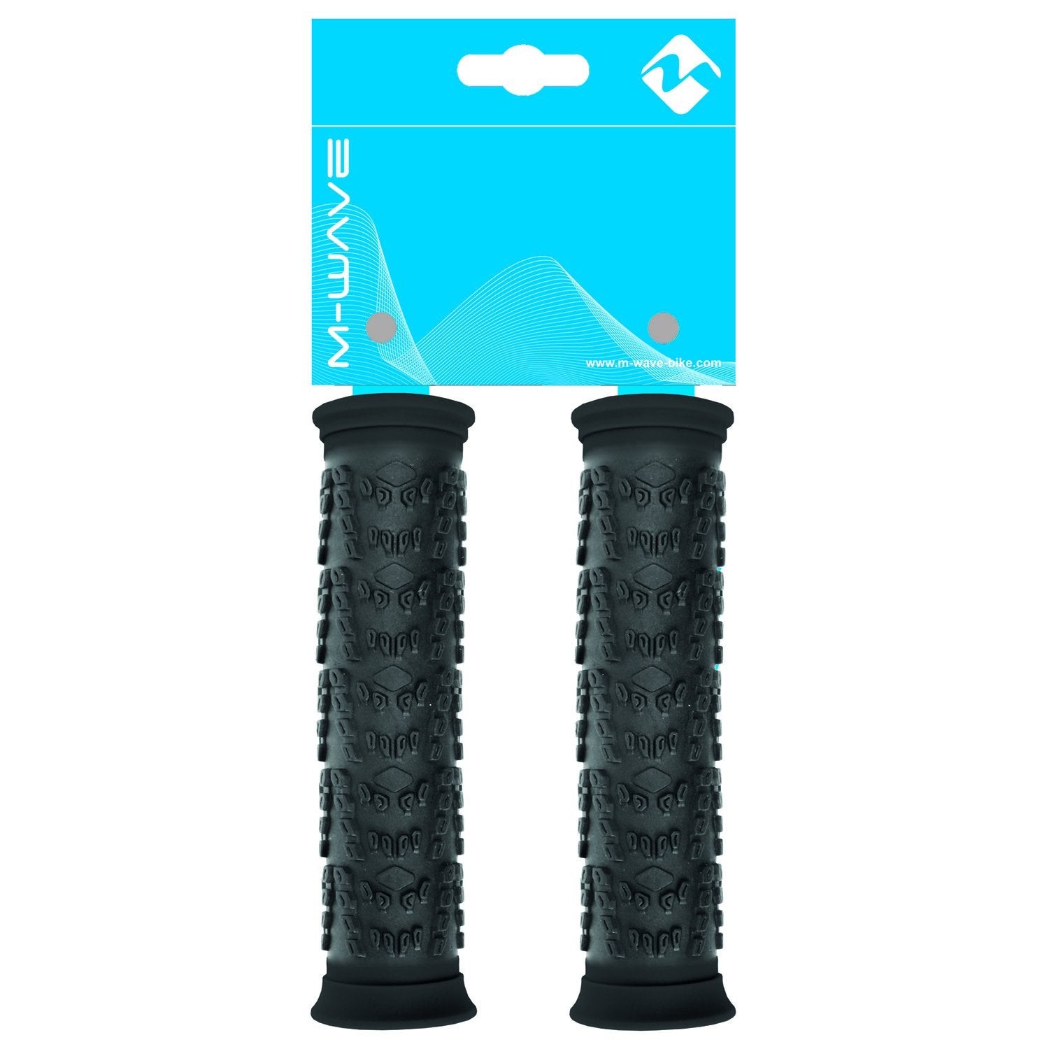 M-Wave Cloud Tire 1 Bicycle Grips, 125 mm