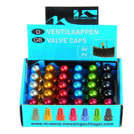 M-Wave Valve Cap Cone Valve Cap Set